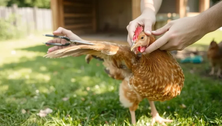 Couper les plumes des poules : le guide complet pour empêcher votre poule de s’envoler