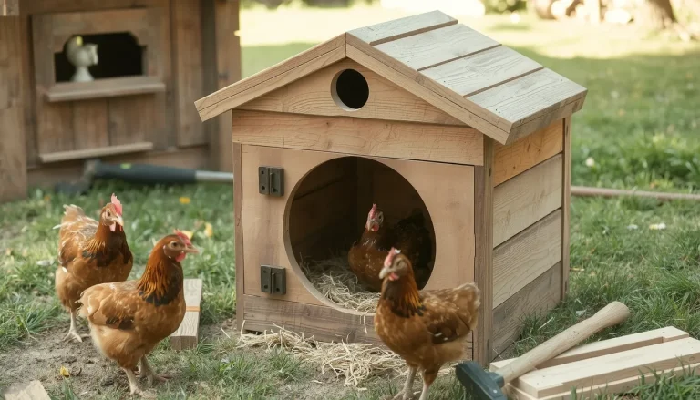Fabriquer un pondoir en palette : le guide DIY pas à pas pour 3 poules