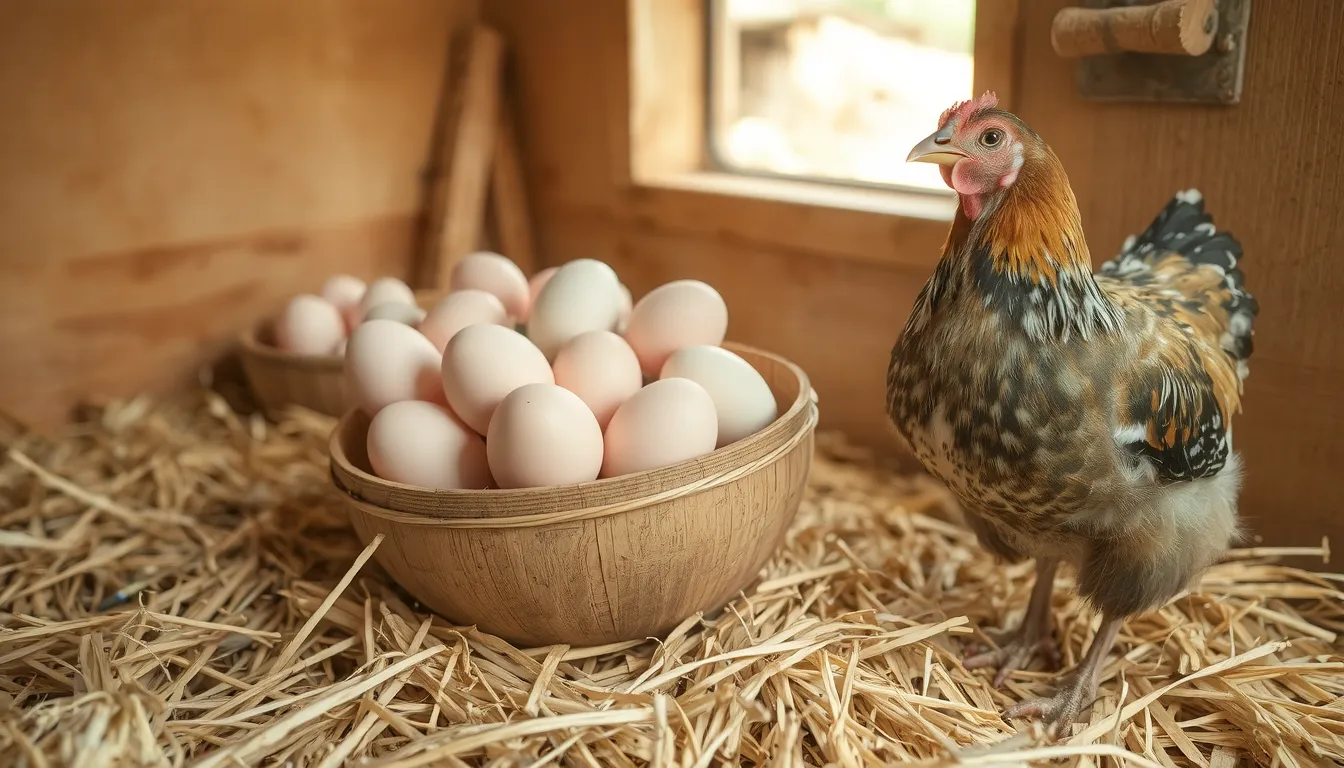 poule sussex couleur œuf