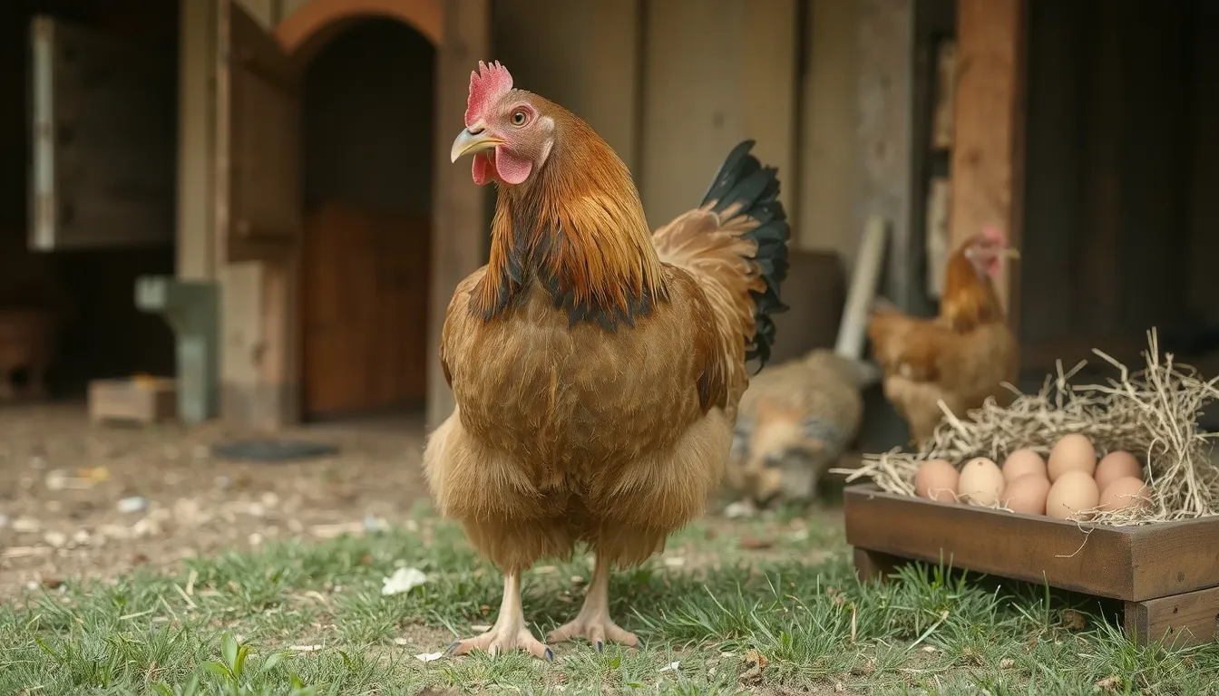 poules de race brahma