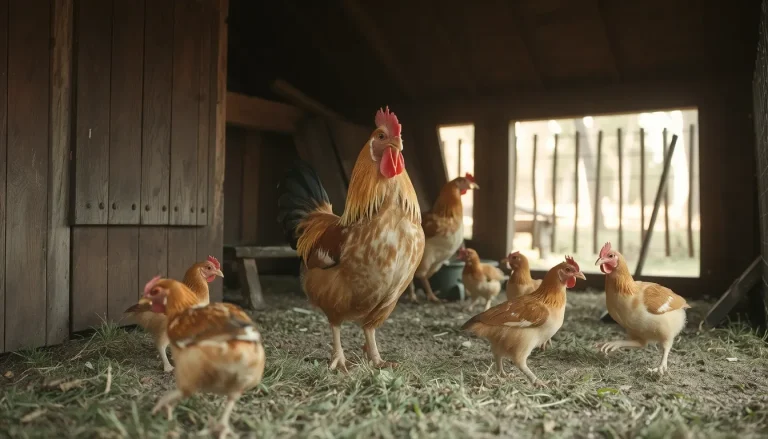Combien de poules pour un coq : le ratio idéal au poulailler