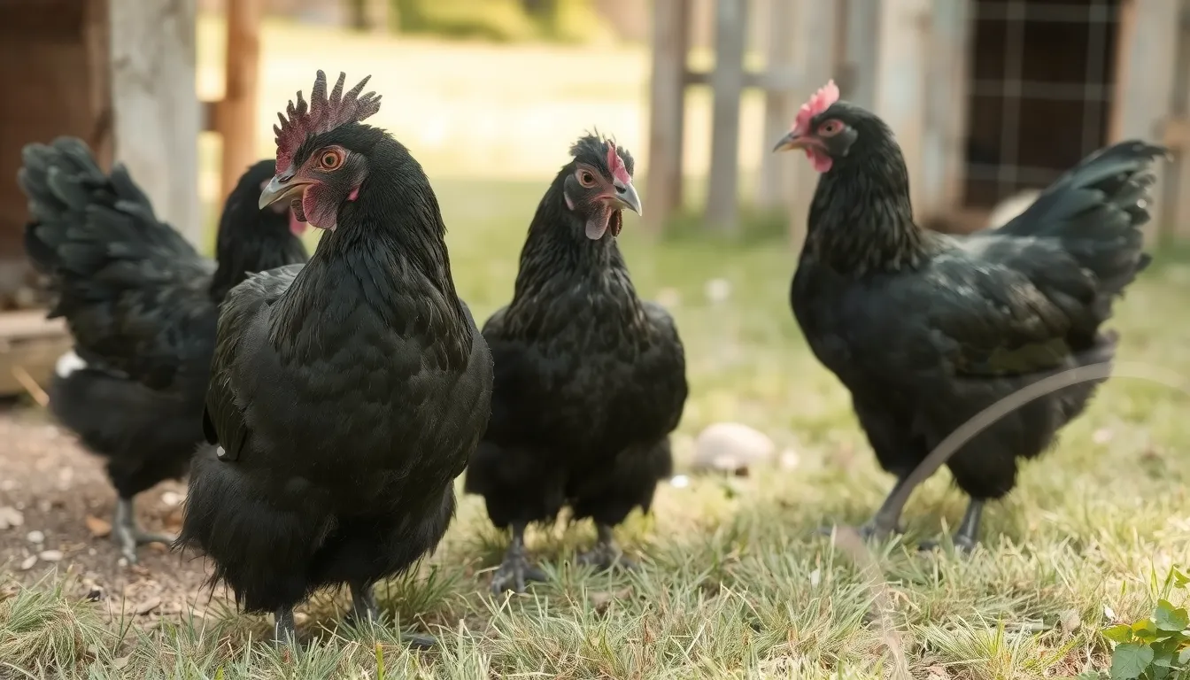 race de poule noire