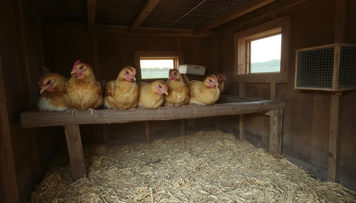 comment dorment les poules